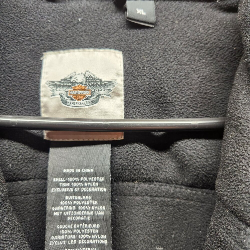 Women's Harley Davidson fleece jacket size XL. - Picture 2 of 3